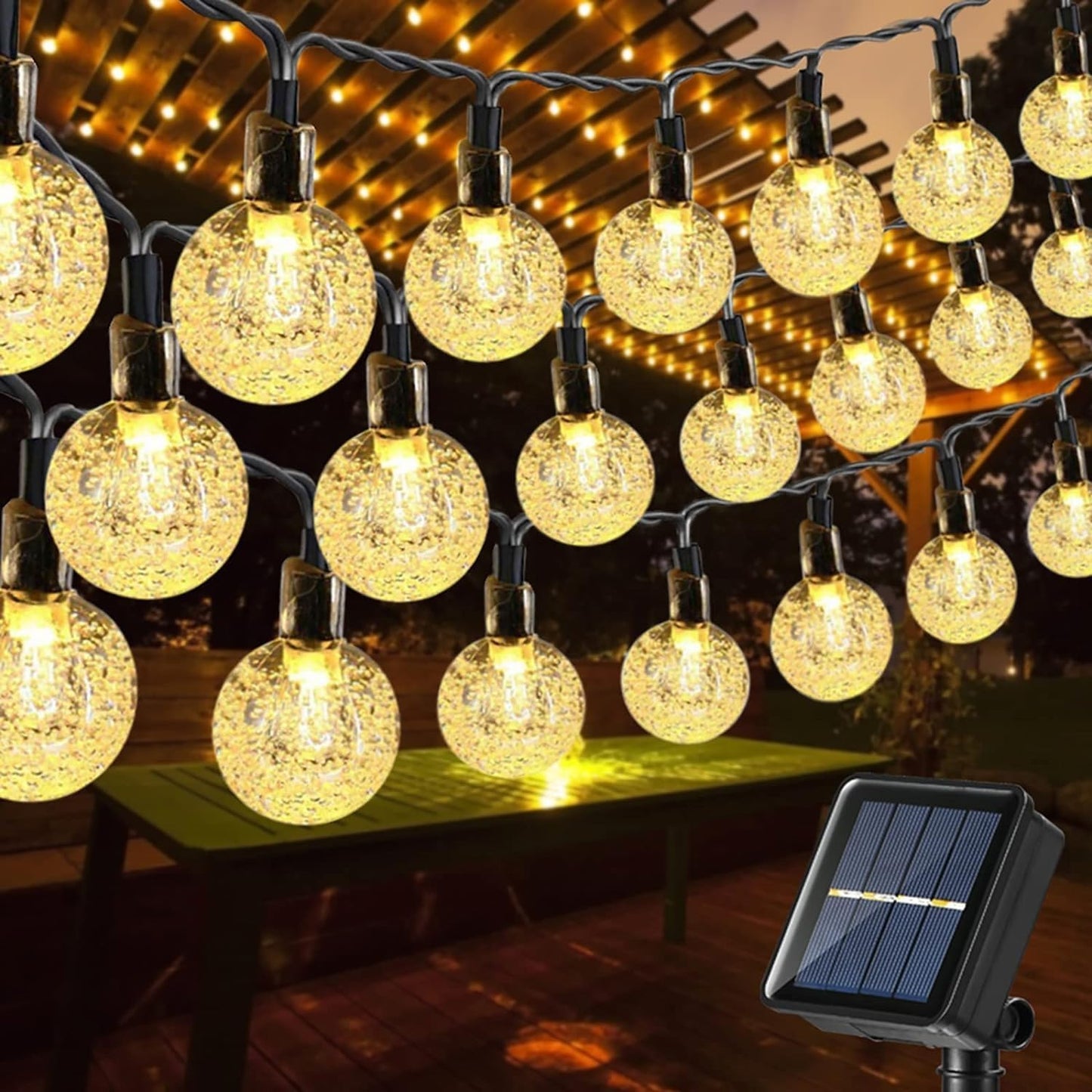 Bright Solar Globe Lights